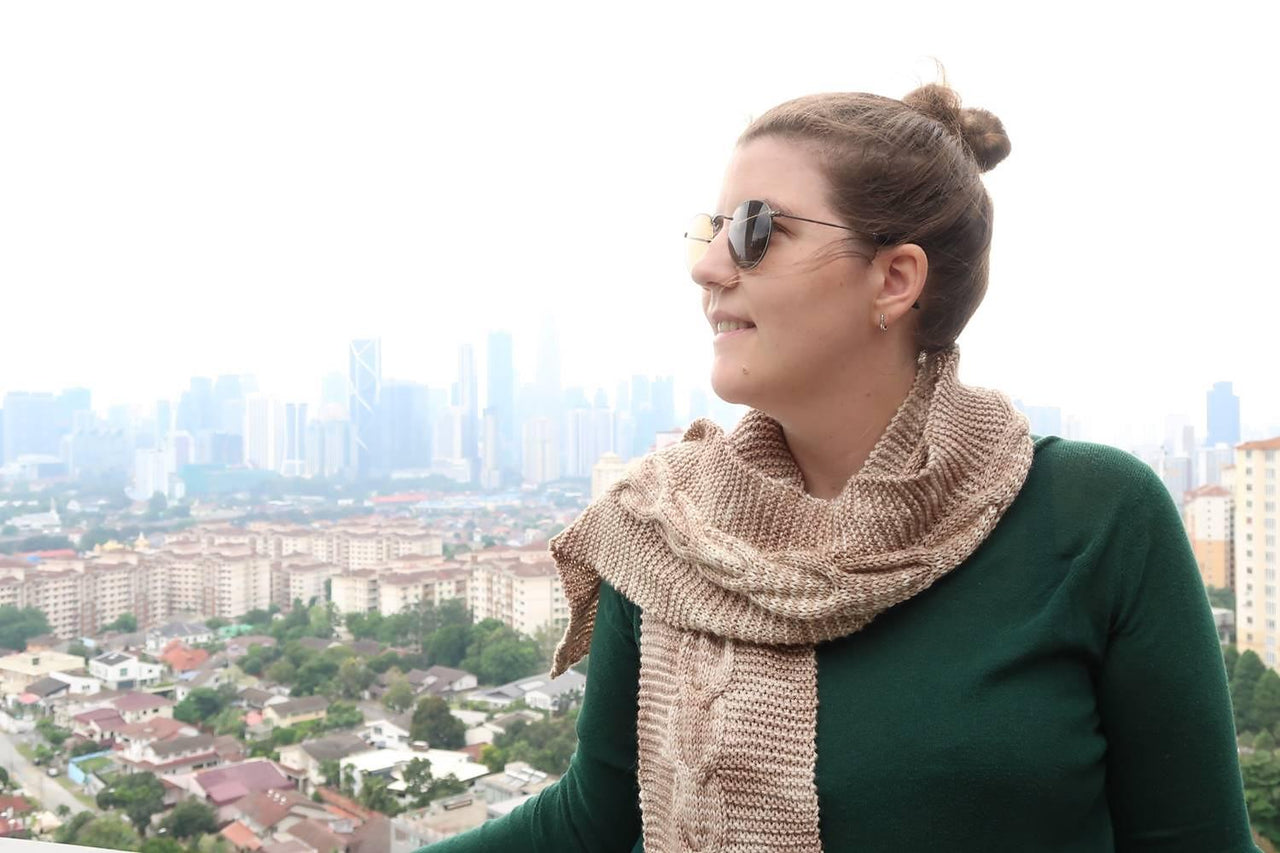 Braided Bridge Cable Scarf