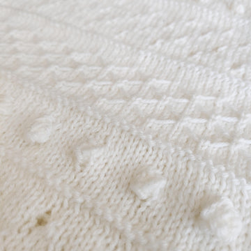 Angus Baby Blanket Knitting Pattern DK
