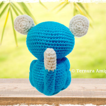 Crochet pattern Benn the monkey