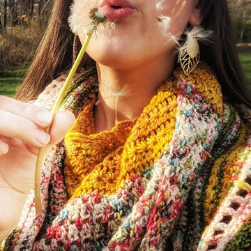 The Dandelion Dance Shawl