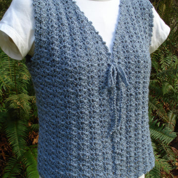 Classic Shell Stitch Vest - PW-205