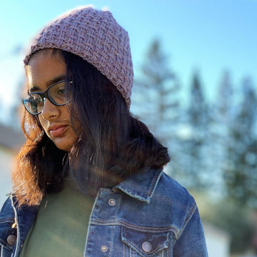 Burlap Weave Hat