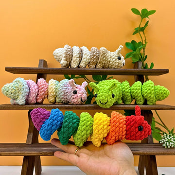 Caterpillar Crochet No Sew