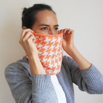 Houndstooth Cowl