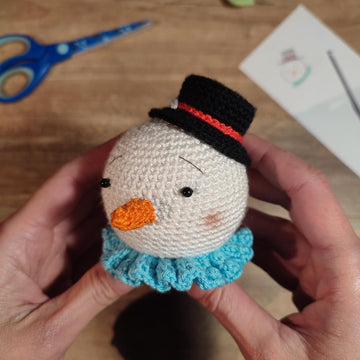 Gingerbread & Snowman Crochet Pattern Set