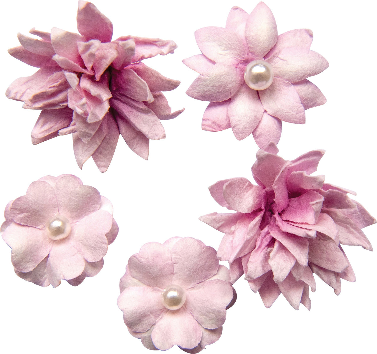 49 And Market Flower Mini Series 01 5/Pkg - Punch