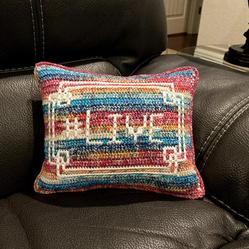 #Live Mosaic Pillow