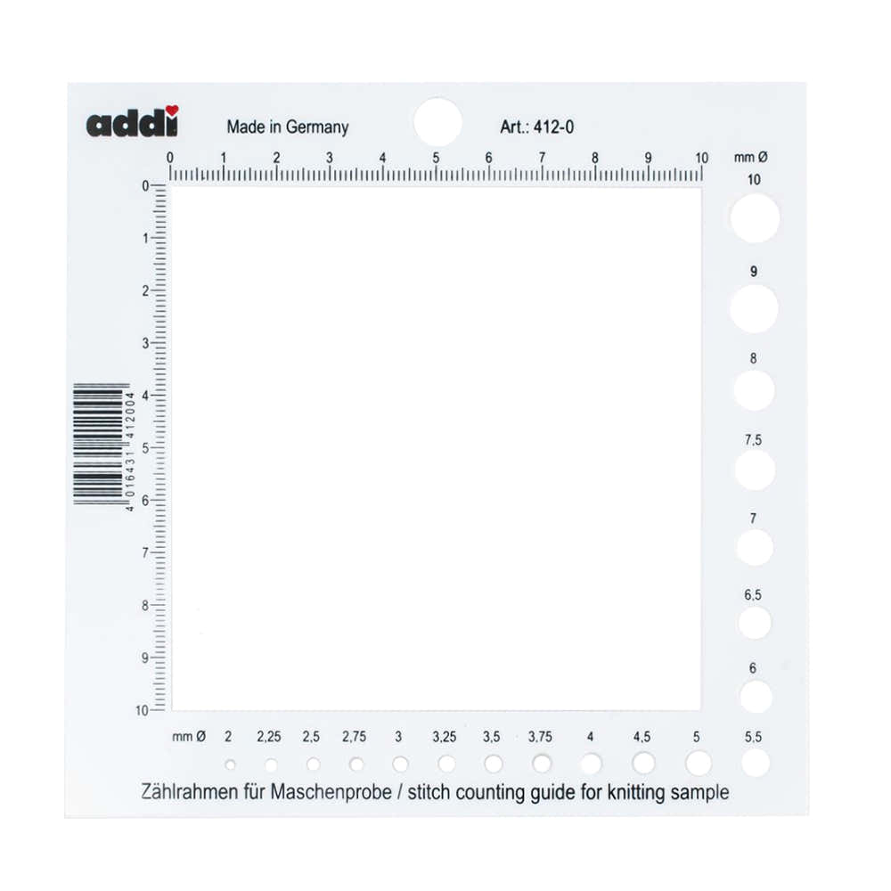 Addi Counting Frame and Needle Gauge