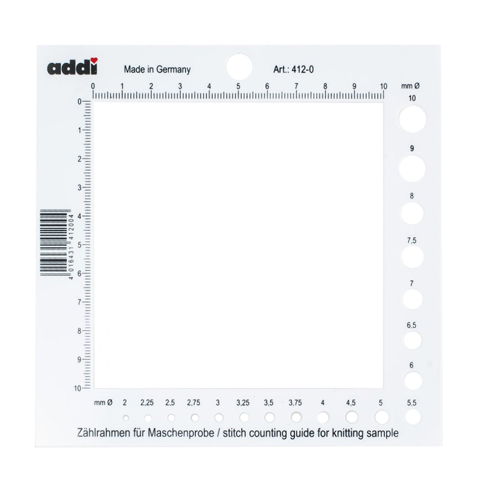 Addi Counting Frame and Needle Gauge