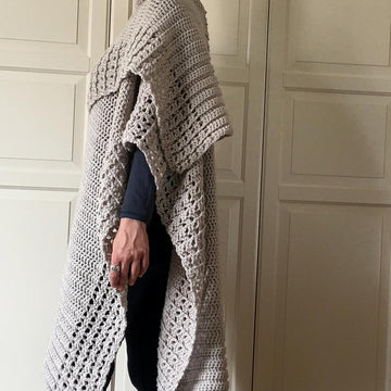 Crochet Ruana Pattern: Wrap-Me-Up Ruana