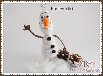 Häkelanleitung Schneemann Olaf