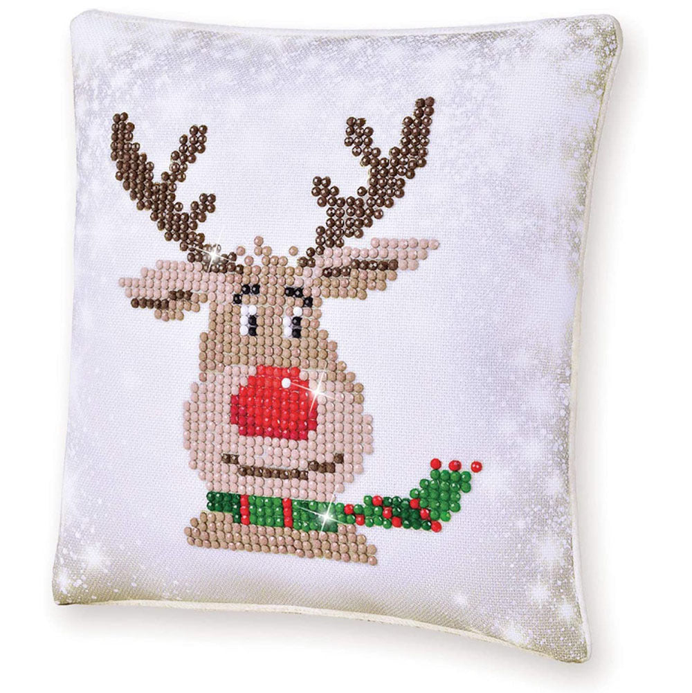 Diamond Dotz Christmas Reindeer Cushion Diamond Painting Kit