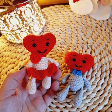 2 Crochet Pattern small toys - key chains