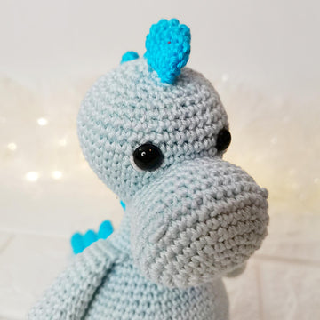 Cute Amigurumi Dinosaur - Dino the Brontosaurus