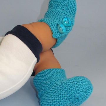 Baby Button Up Booties (Bootees)