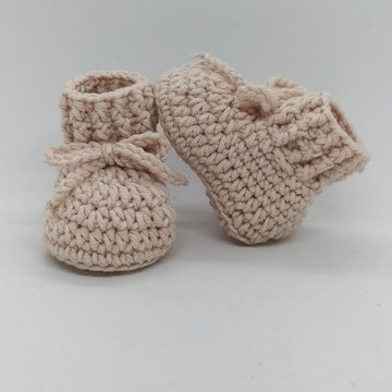 Ribbing Baby Booties