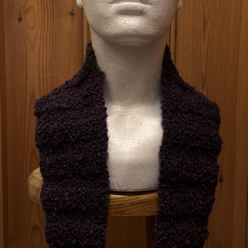 Boucle skinny scarf