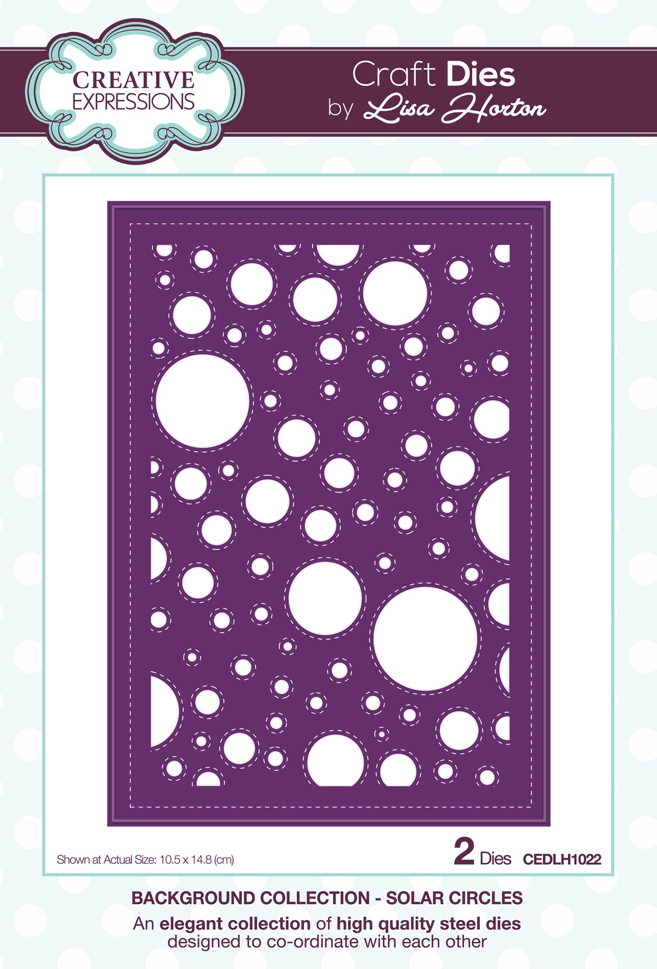 Creative Expressions Background Dies By Lisa Horton - Solar Circles