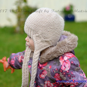 Hearts Queen Earflap Hat