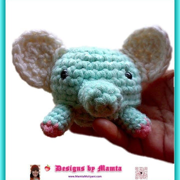 Crochet Elephant Pattern Amigurumi Animal