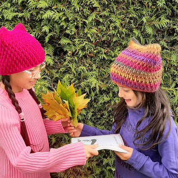 Crochet ears hat