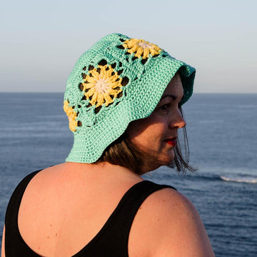Granny Square Bucket Hat