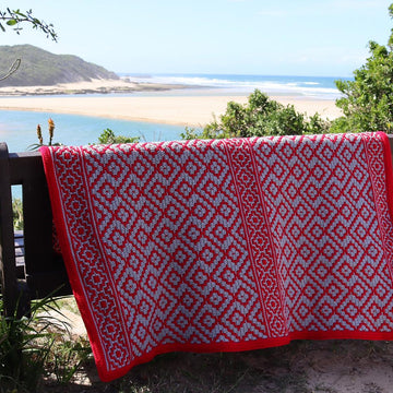 Calliope Mosaic Crochet Blanket