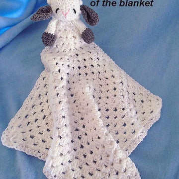 763 LITTLE LAMB BABY SNUGGLE BLANKET