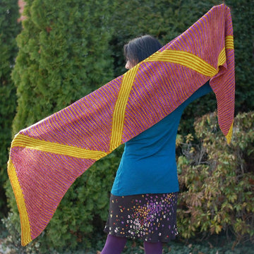 Jagged Little Shawl