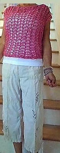 Fishnet Shell Sweater
