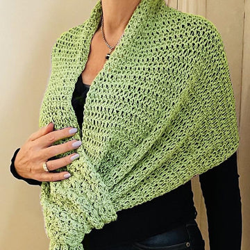 ITS A WRAP SLIP KNOT SUMMER SHAWL