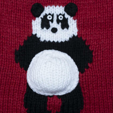 Panda Blanket in Cascade Yarns Anthem Chunky - C340 - Downloadable PDF