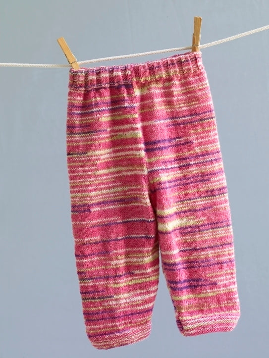 Baby Brights Pants in Lion Brand Sock Ease - 80850AD