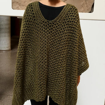 Crochet Ruana Pattern: Really-Caught-My-Eye Ruana