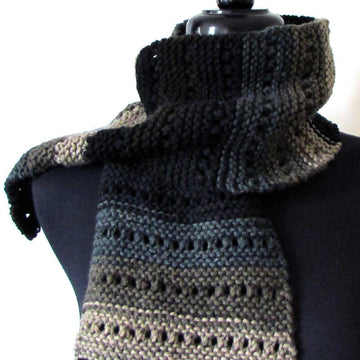 Dotted Stripes Scarf