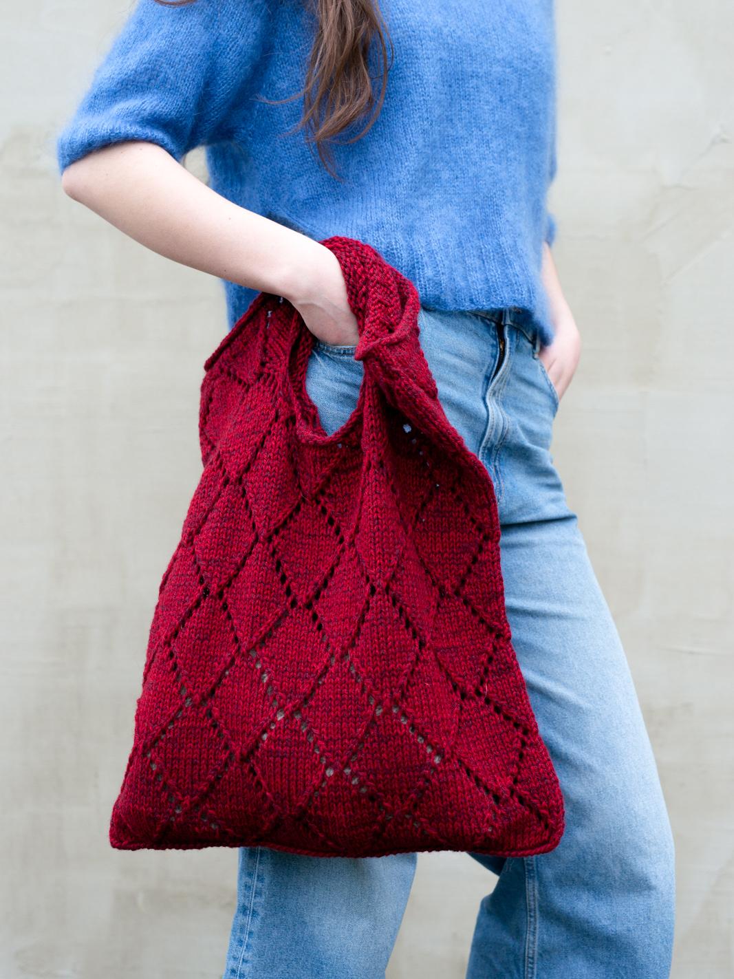 Diamond market bag