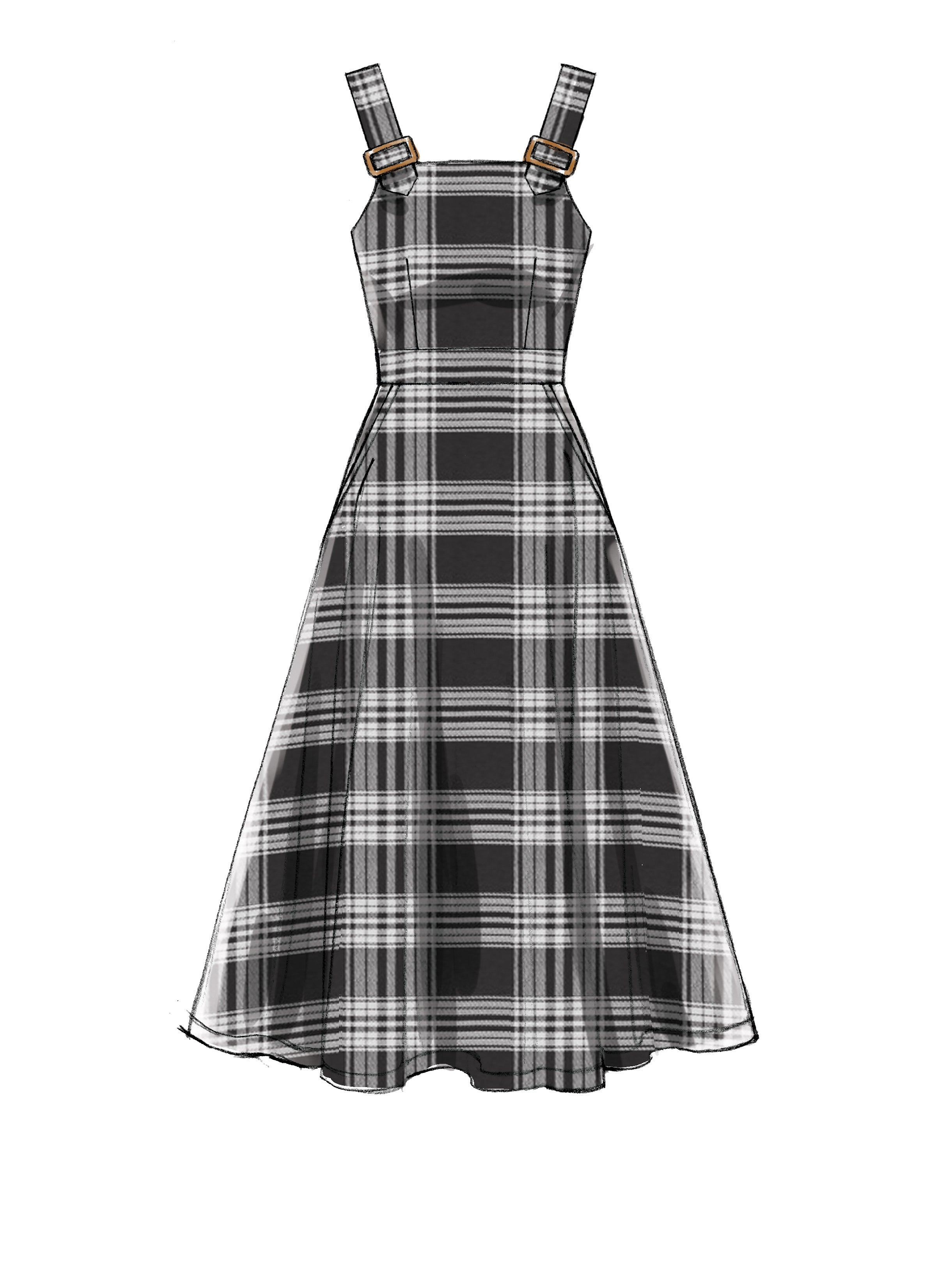 McCall's Misses' Dresses, Belt, Romper, and Jumpsuit with Pockets M7626 - Sewing Pattern