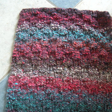 Basket weave scarf