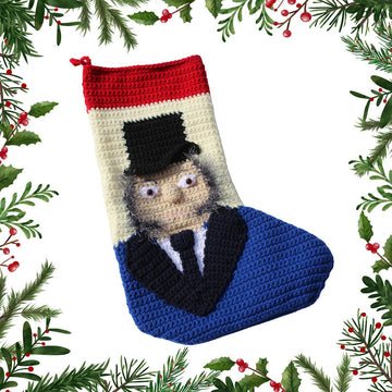Scrooge Christmas Stocking