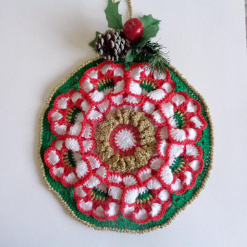 Christmas Garden Pot Holder