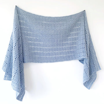 Clearwater Sideways Shawl