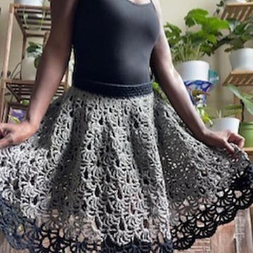 Scallops Lace Skirt