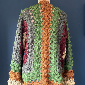 Bobblina Longline Hexi Cardi