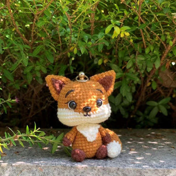 Little Fox Charm Crochet Pattern