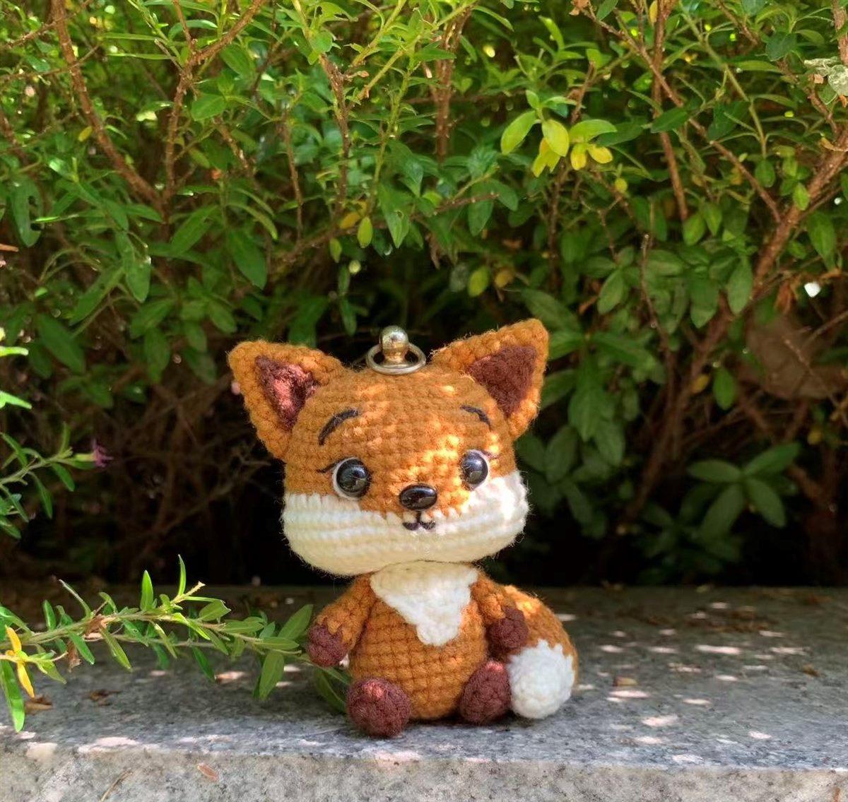 Little Fox Charm Crochet Pattern