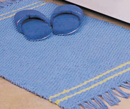 Rug in Lily Sugar 'n Cream Solids