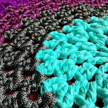 Round Mandala rug
