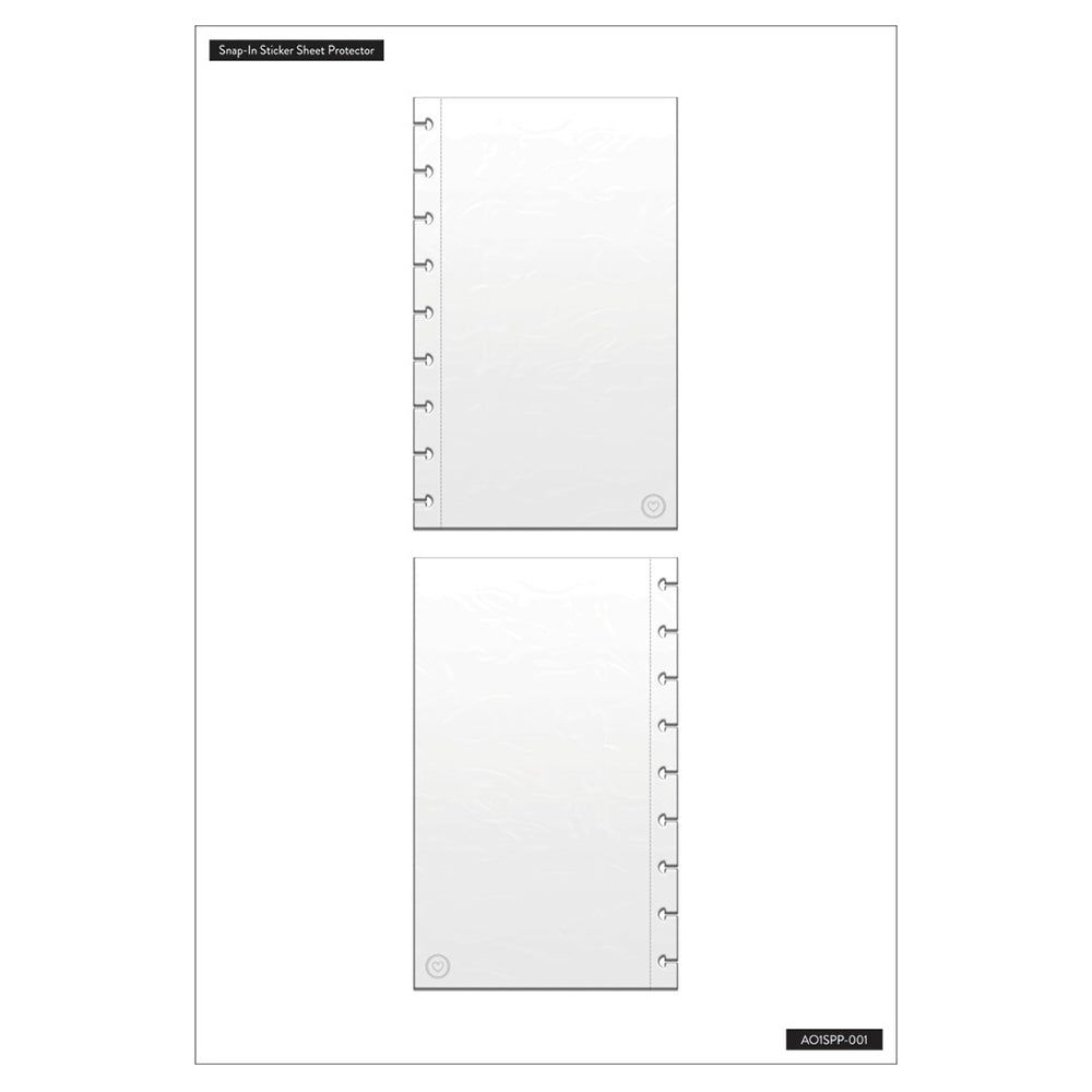 The Happy Planner Snap In Sticker Page Protectors