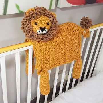 3in1 Safari Lion Baby Blanket