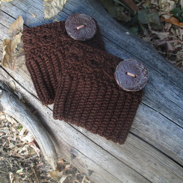 Cabled Bootcuff